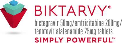BIKTARVY^(R) (bictegravir 50mg/emtricitabine 200mg/tenofovir alafenamide 25mg) tablets