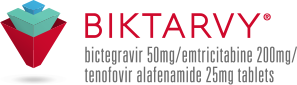 BIKTARVY (bictegravir 50mg/emtricitabine 200mg/tenofovir alafenamide 25mg) tablets