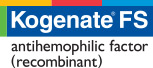 Kogenate FS antihemophilic factor (recombinant)