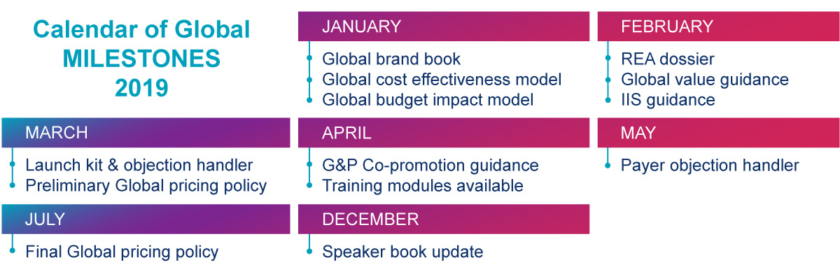 POLA Key Global Deliverables Timeline