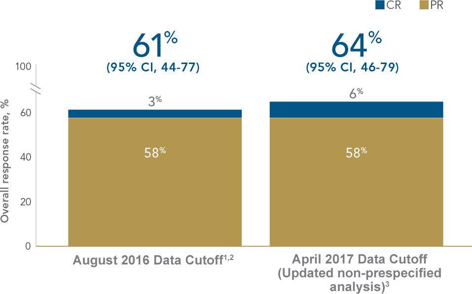 Overall response rates