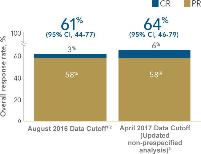 Overall response rates