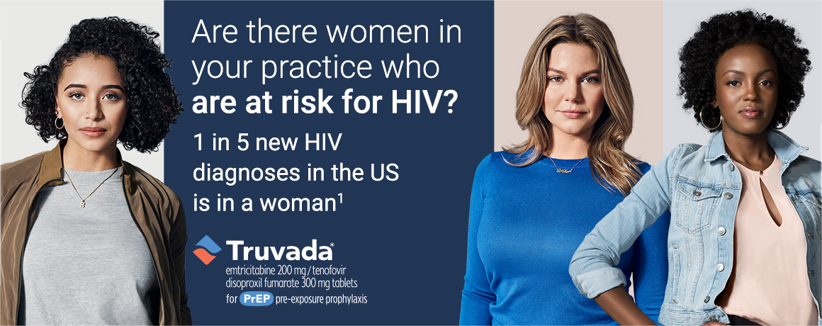 Are there women in your practice who are at risk for HIV? 1 in 5 new HIV diagnoses in the U.S. is in a woman[1]